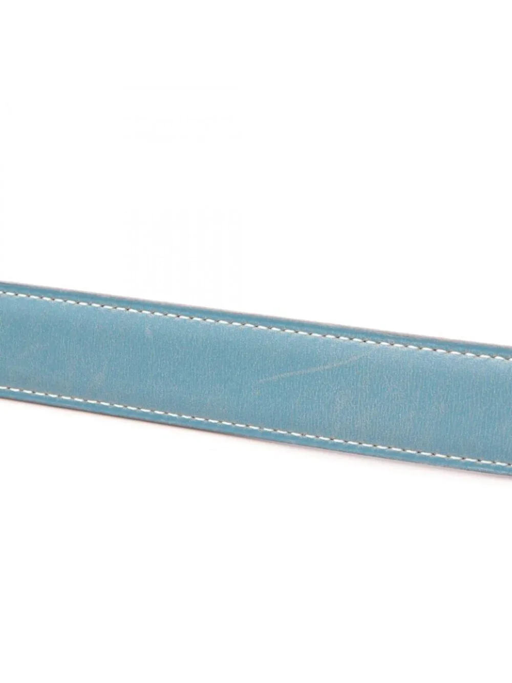 Hermes Belt Easy Hapi 3 Noir Blue Jean Calf